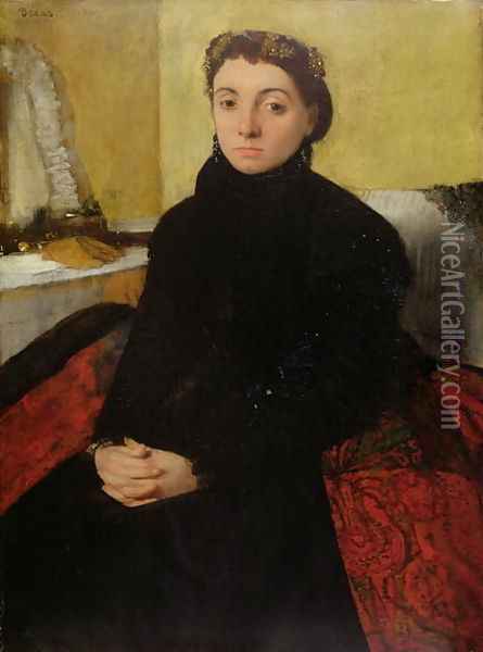 Madame Gaujelin, 1867 Oil Painting - Edgar Degas