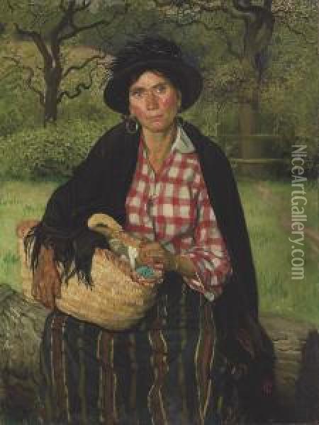 Zillah Lee, Hawker Oil Painting - Isabel Codrington