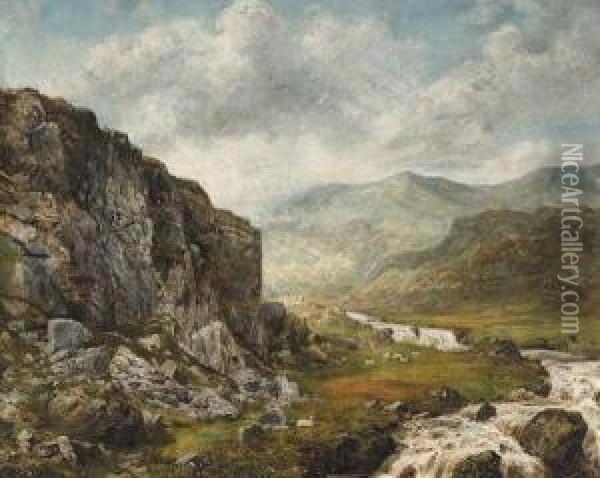 Scottish Landscape Oil Painting - Allen Culpepper Sealey