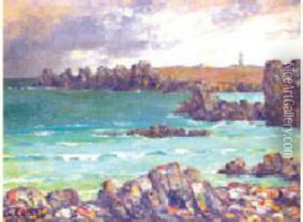  Ouessant  Oil Painting - Charles Cottet