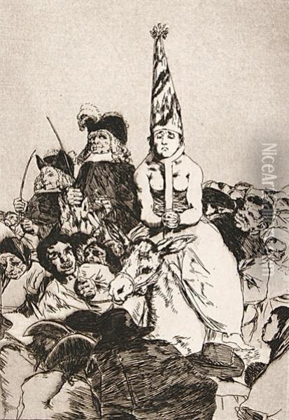Nohubo Remedio Oil Painting - Francisco De Goya y Lucientes