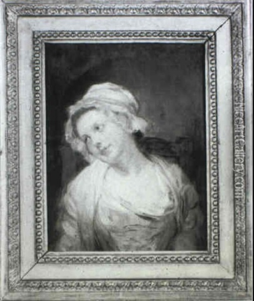 La Reveuse Oil Painting - Jean Baptiste Greuze