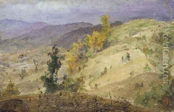 Balkan landscape Oil Painting - Vasily Polenov