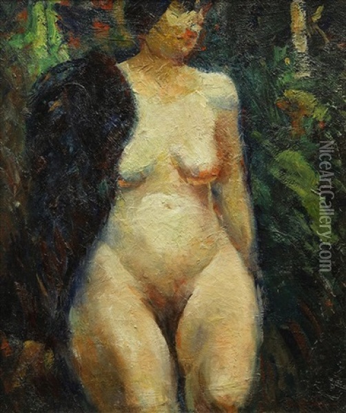 Nude Oil Painting - George Benjamin Luks