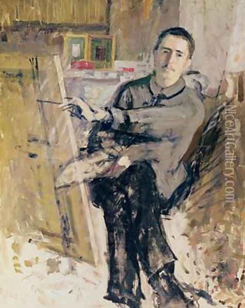 Self Portrait Oil Painting - Roger de La Fresnaye
