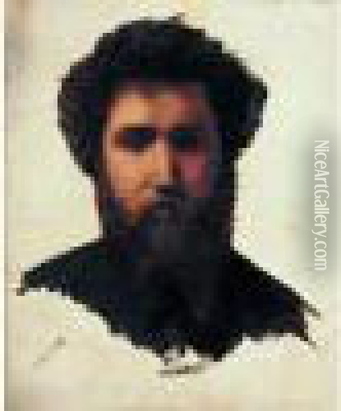 Portrait D'homme Barbu Oil Painting - Jean-Leon Gerome