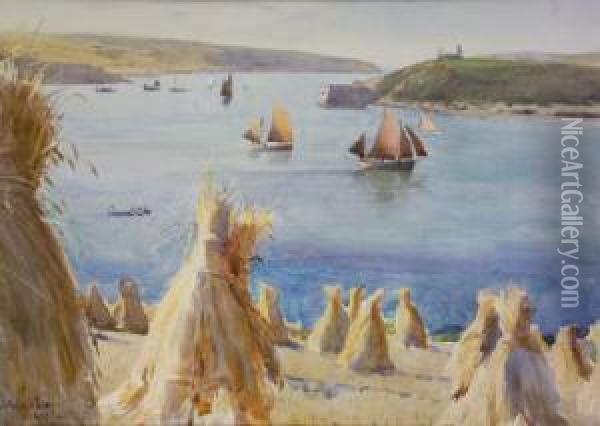 Kinsale, Co Cork Oil Painting - Joseph Poole Addey