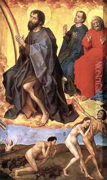 St John the Baptist Oil Painting - Rogier van der Weyden