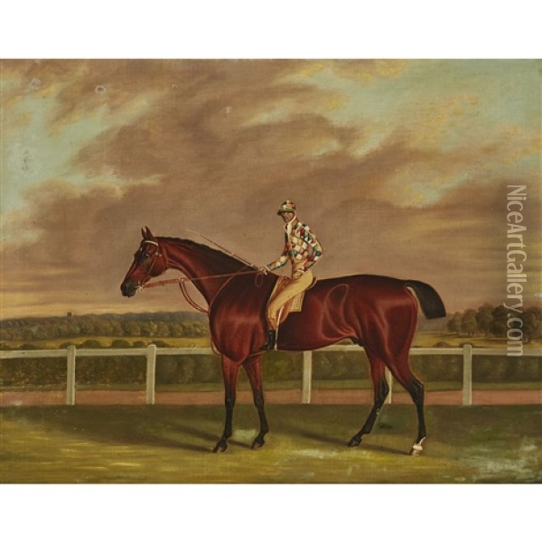 Jockey Up Oil Painting - John Francis Sartorius