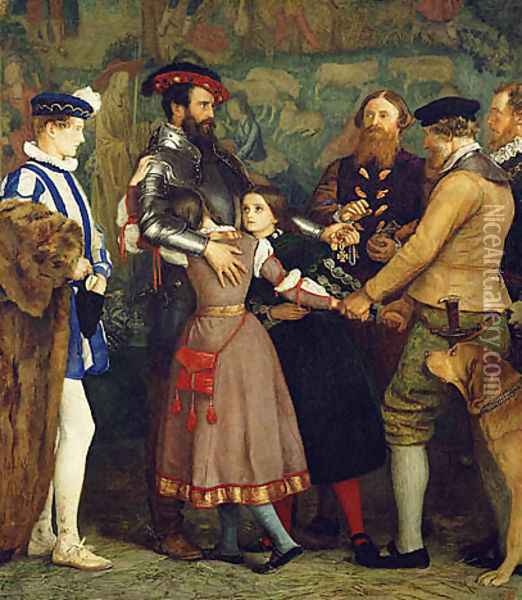 The Ransom Oil Painting - Sir John Everett Millais