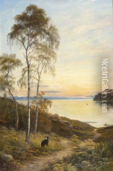 In The Highlands Oil Painting - John MacWhirter