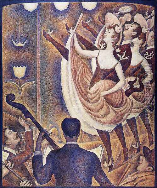 Chahut Oil Painting - Georges Seurat