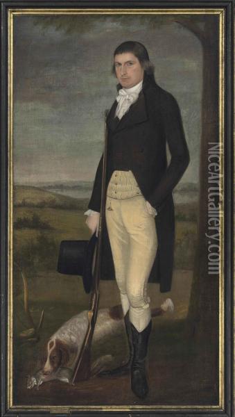 Portrait Of Nathaniel Shaw Woodbridge Oil Painting - Ralph Earl