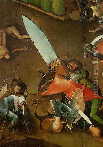 The Last Judgement (2) Oil Painting - Hieronymous Bosch