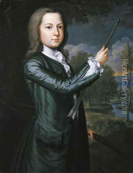 James Bowdoin II Oil Painting - John Smibert