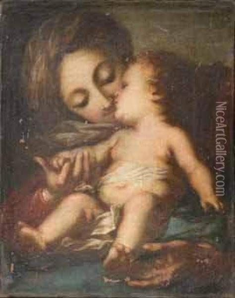 Vierge A L'enfant Oil Painting - Ignazio Stern