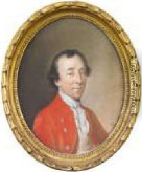 Right Hon. Thomas Connolly Oil Painting - Hugh Douglas Hamilton