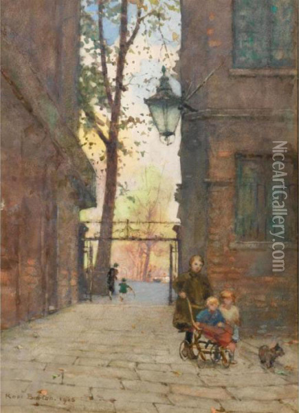 Park Place, St James's Oil Painting - Rose Barton