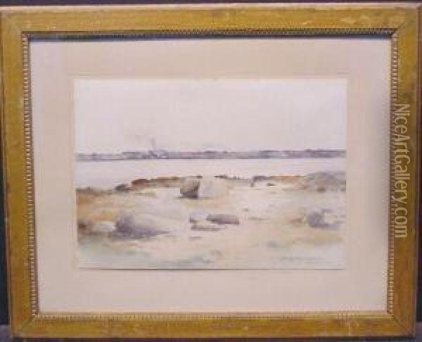 River View Oil Painting - Charles Warren Eaton