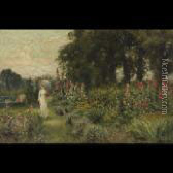 Midsummer Oil Painting - Henry John Yeend King