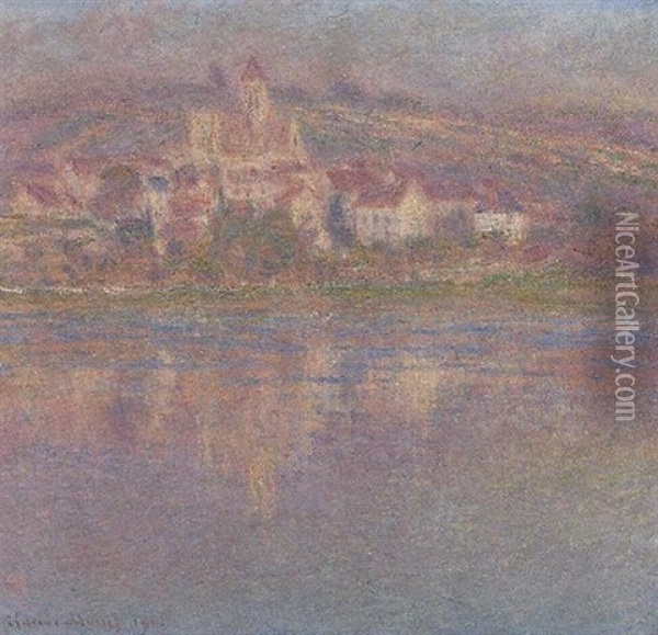 Vetheuil, Apres-midi D'automne Oil Painting - Claude Monet