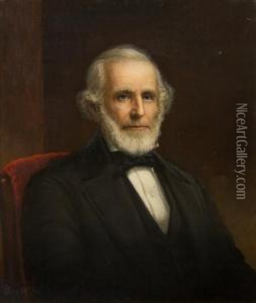Portrait Of John Hamilton Oil Painting - Robert Edge Pine