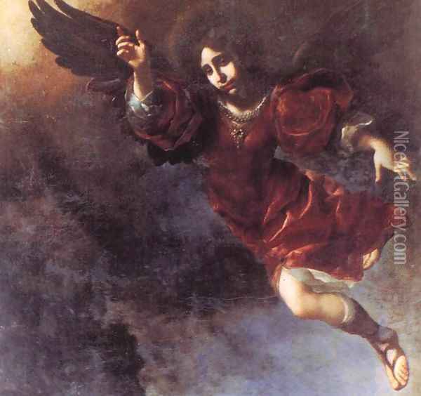 The Guardian Angel 2 Oil Painting - Carlo Dolci