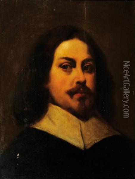 Portrait D'homme Oil Painting - Sir Anthony Van Dyck