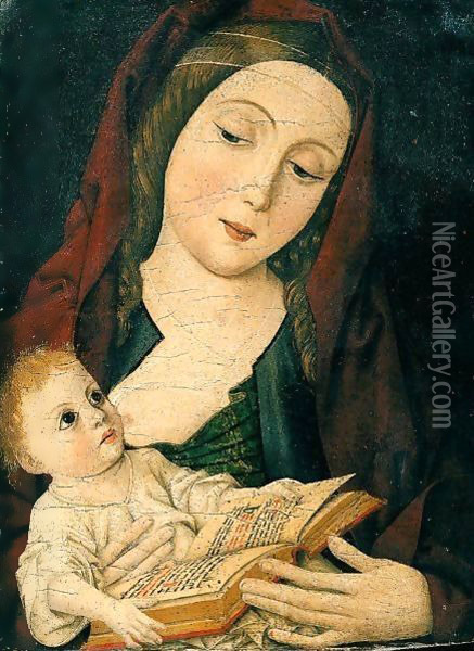 The Virgin And Child Oil Painting - Ludovico Brea