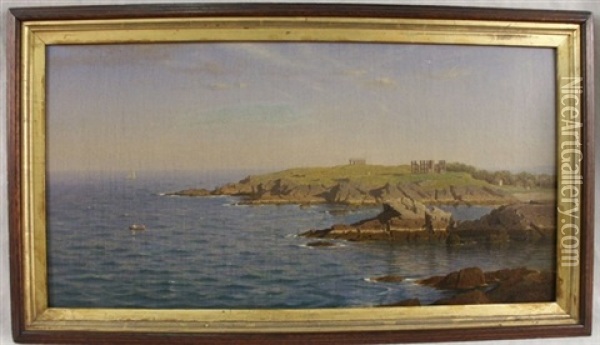 Coastal View Oil Painting - William Stanley Haseltine