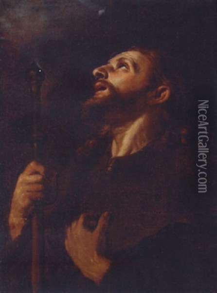 Saint Roch Oil Painting - Sebastiano Ricci