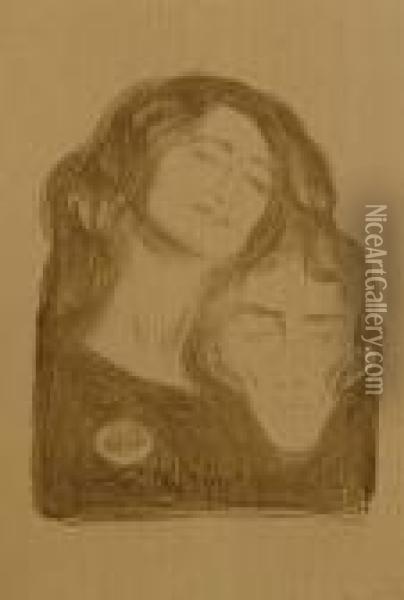 Salome (sch. 213; W. 245) Oil Painting - Edvard Munch