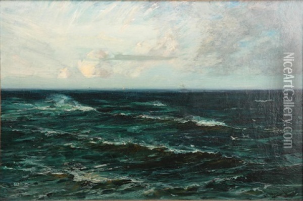 Seascape Oil Painting - James Campbell Noble