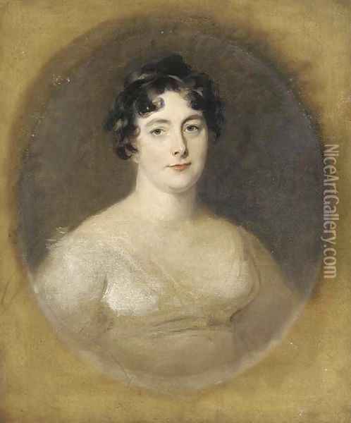 Portrait of Anne, Lady Romilly (d. 1818) Oil Painting - Sir Thomas Lawrence