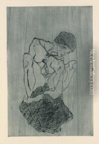 Das Graphische Werk Von Egon Schiele Oil Painting - Egon Schiele