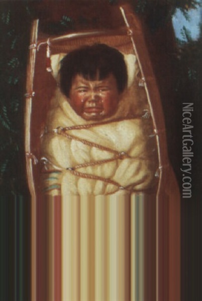 The Papoose Oil Painting - Grace Carpenter Hudson
