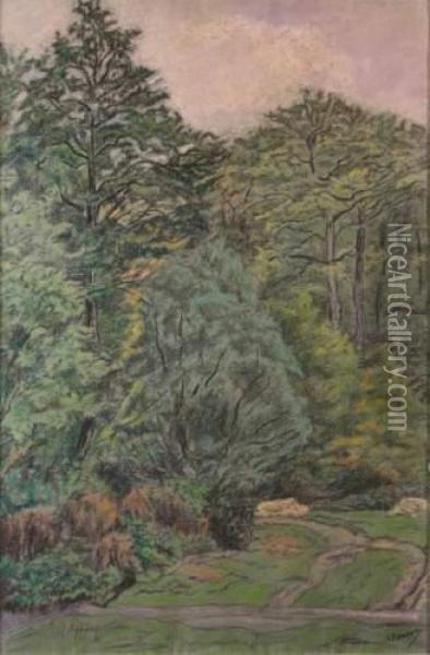 Prairie Etruisseau Oil Painting - Paul-Elie Ranson