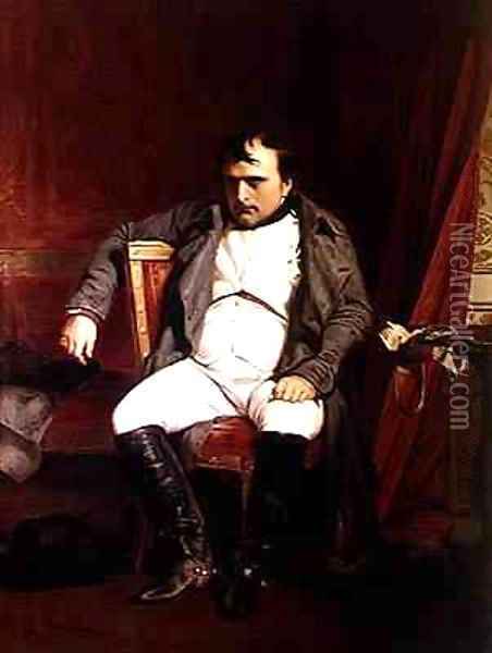 Napoleon 1769-1821 after his Abdication Oil Painting - Hippolyte (Paul) Delaroche