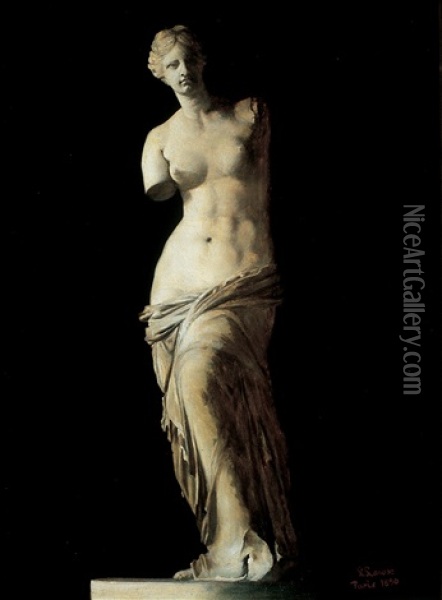 Venus De Milo Oil Painting - Ludger Larose