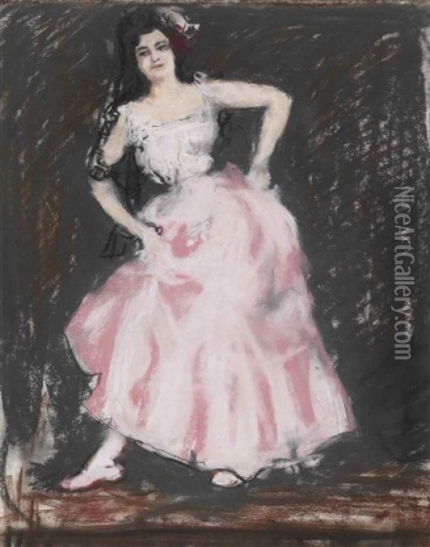 The Spanish Dancer Oil Painting - Charles Conder
