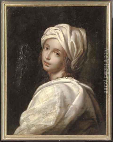 Portrait of Beatrice Cenci 3 Oil Painting - Guido Reni