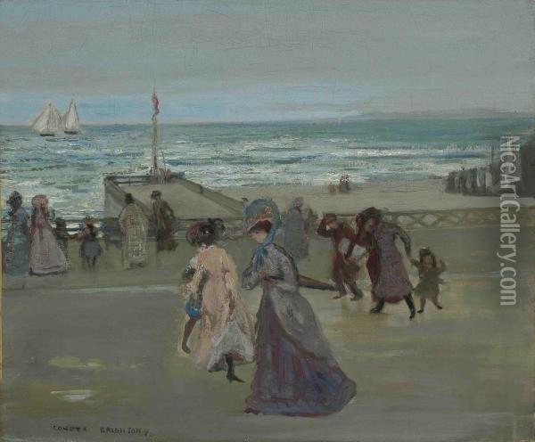 Brighton Oil Painting - Charles Edward Conder
