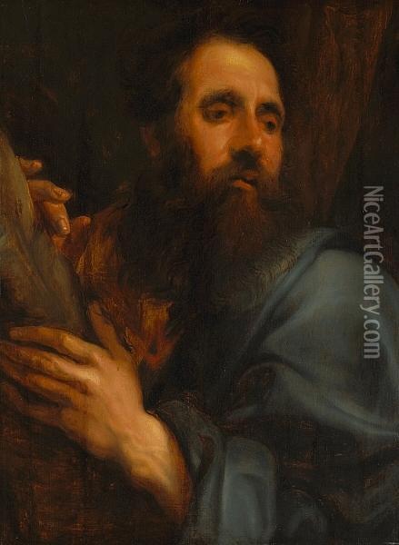 St. Andrew Oil Painting - Sir Anthony Van Dyck