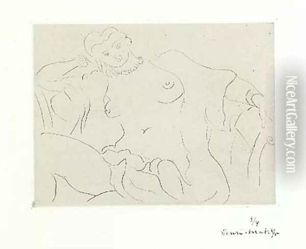 La Pause Oil Painting - Henri Matisse