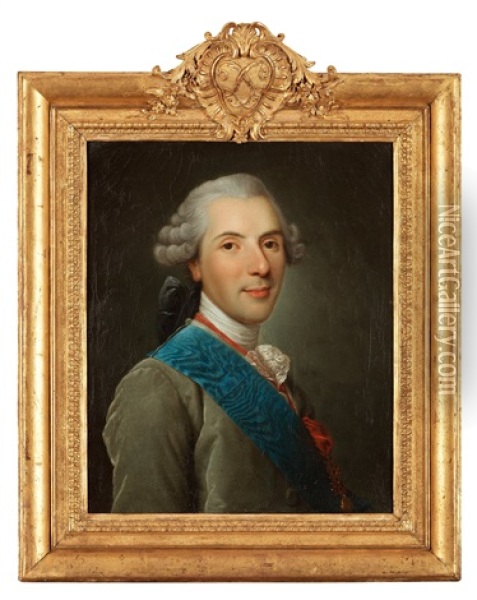 Le Dauphin, Louis De France (1729-1765) Oil Painting - Alexander Roslin