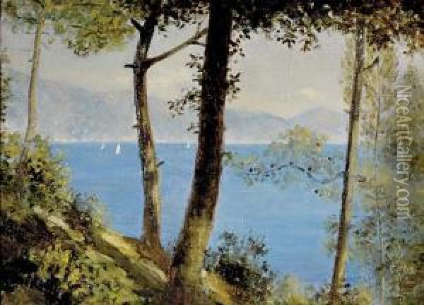 Santa Margherita Oil Painting - Thomas Bowman Garvie