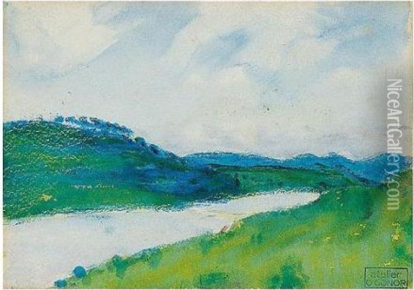 La Riviere Oil Painting - Roderic O'Conor
