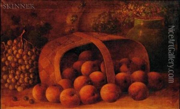 The Overturned Basket Oil Painting - Wesley Webber
