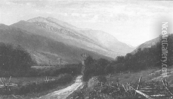 Mt. Washington From Glen Road, Jackson Oil Painting - Frank Henry Shapleigh
