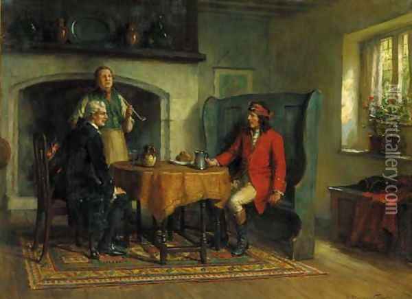 The adventurer Oil Painting - Georges Sheridan Knowles